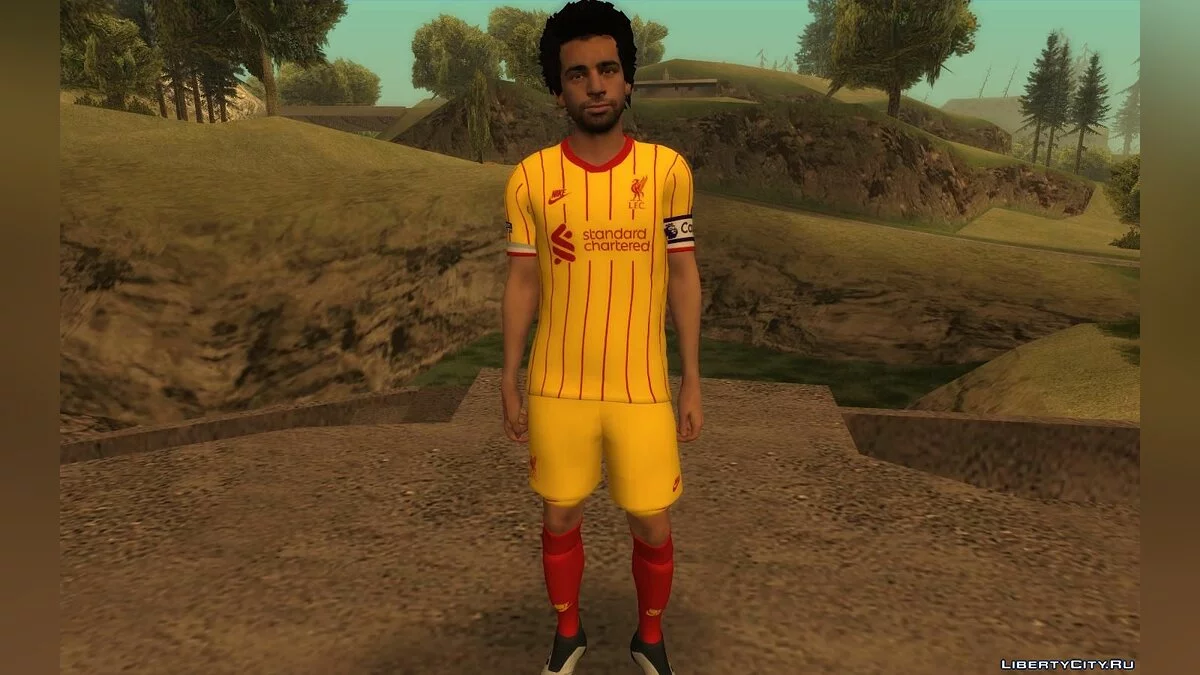Мохаммед Салах (Ливерпуль) 2021-22 / GTA San Andreas