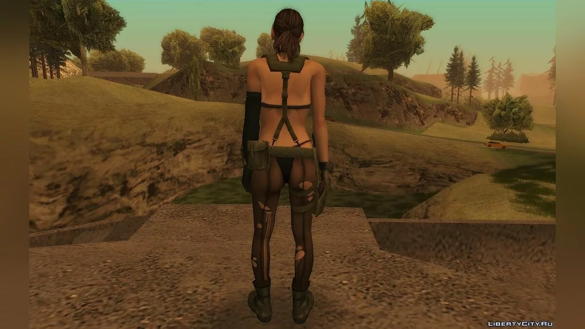 Молчунья из Metal Gear Solid V / GTA San Andreas