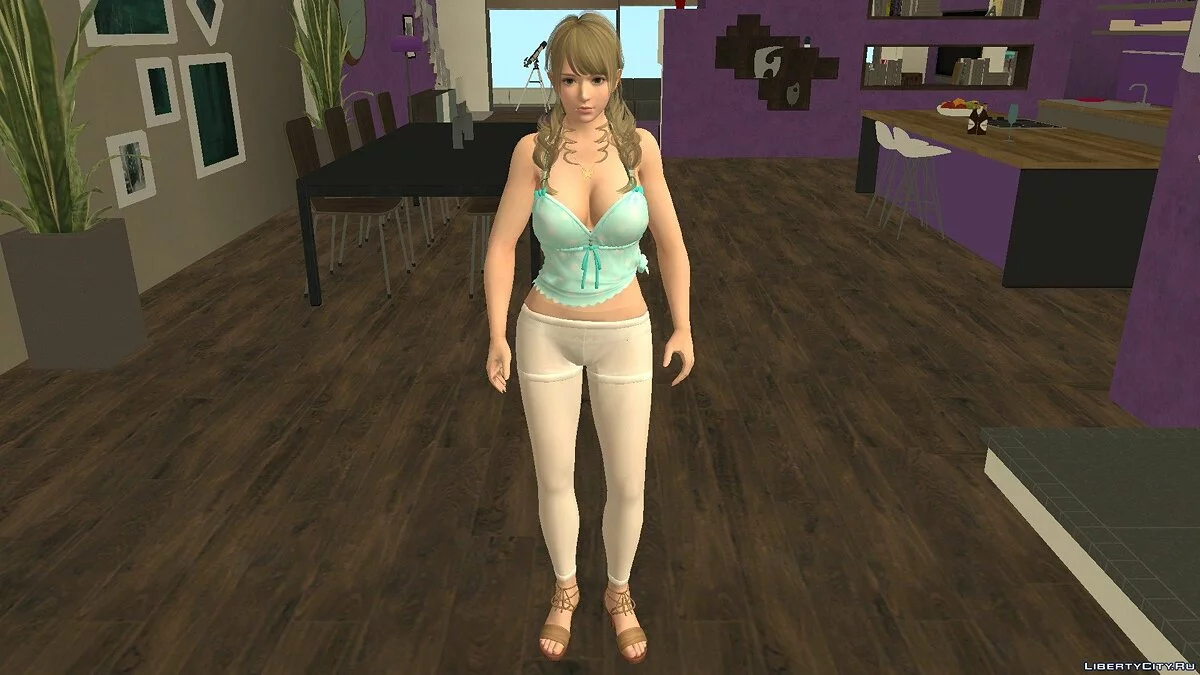 Моника в повседневной одежде / GTA San Andreas