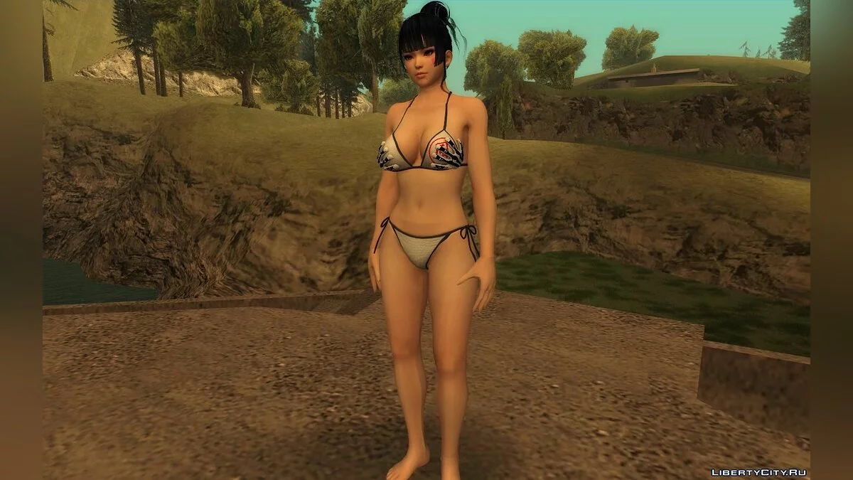 Ниотенгу в бикини / GTA San Andreas