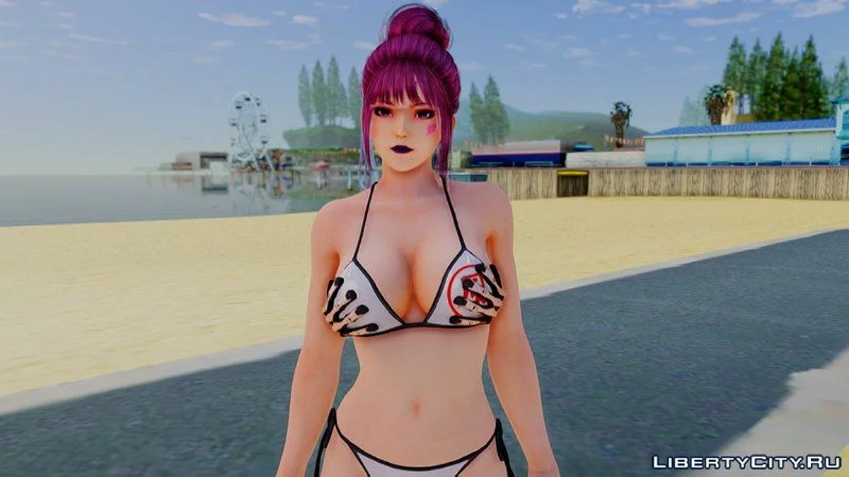 Ниотенгу в бикини / GTA San Andreas