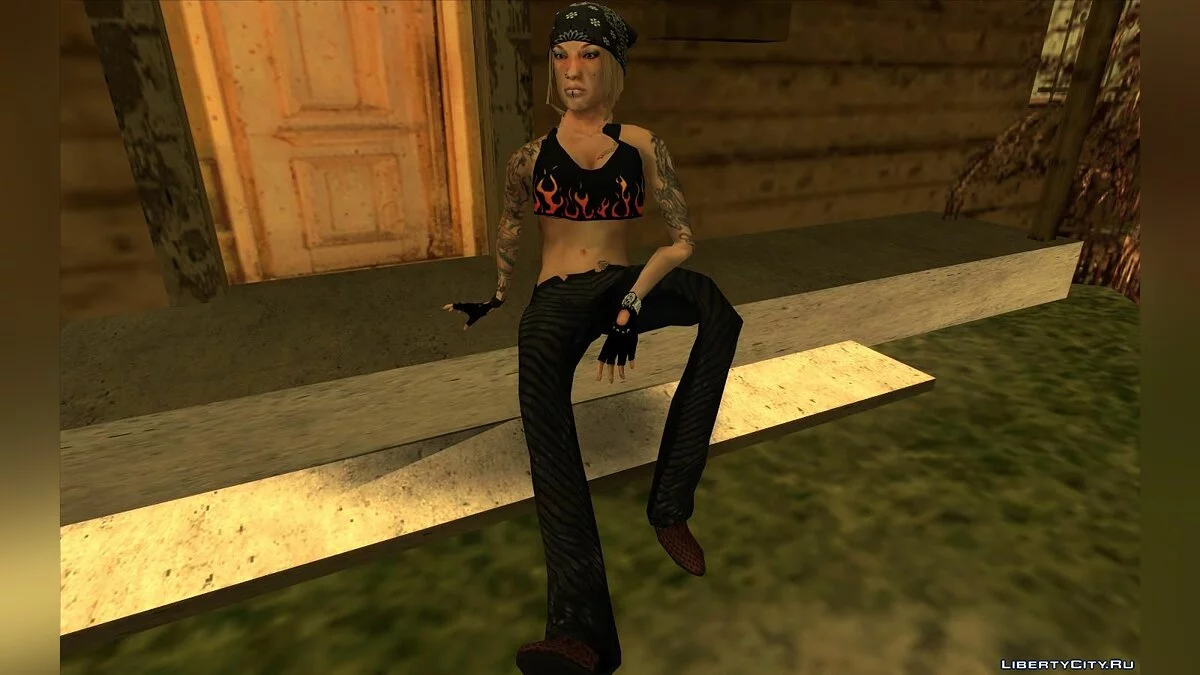 Новые прохожие без замены (141 HD скин из GTA 4 и GTA 5) / GTA San Andreas