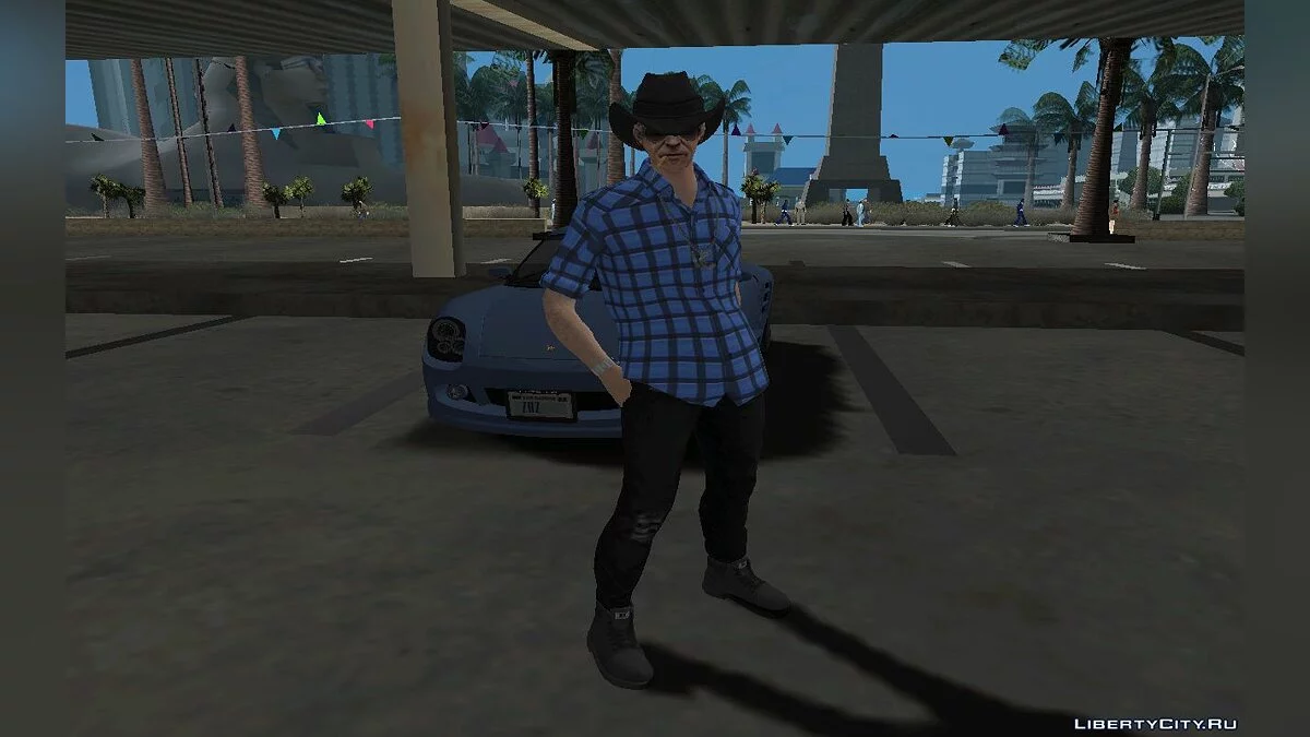 Новый Cwmofr в повседневной одежде v1 / GTA San Andreas