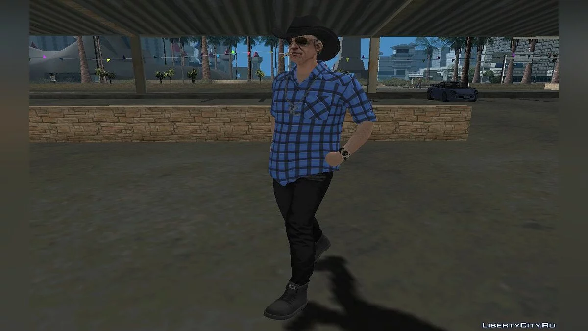 Новый Cwmofr в повседневной одежде v1 / GTA San Andreas