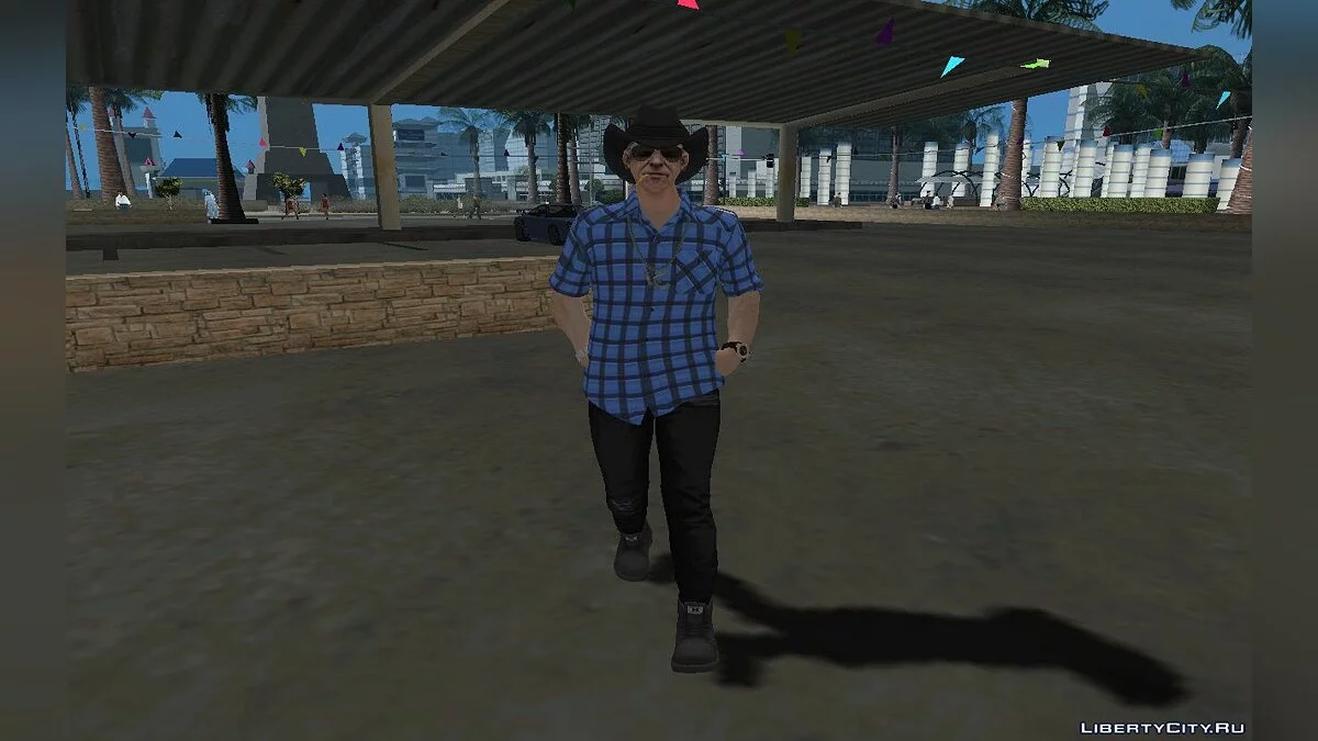 Новый Cwmofr в повседневной одежде v1 / GTA San Andreas