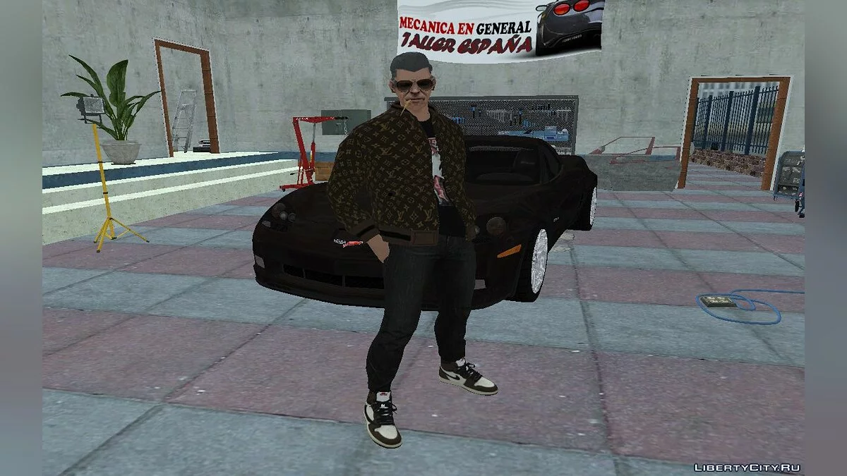 Новый Cwmofr в повседневной одежде v2 - Don Gilipollas / GTA San Andreas