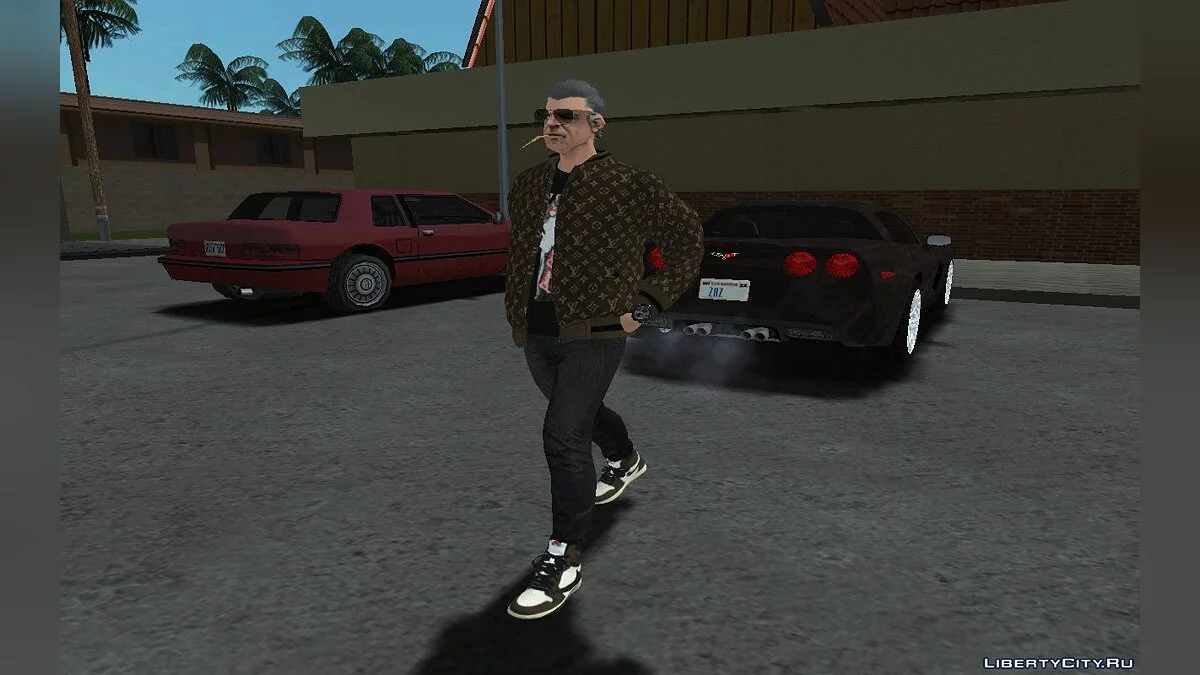 Новый Cwmofr в повседневной одежде v2 - Don Gilipollas / GTA San Andreas