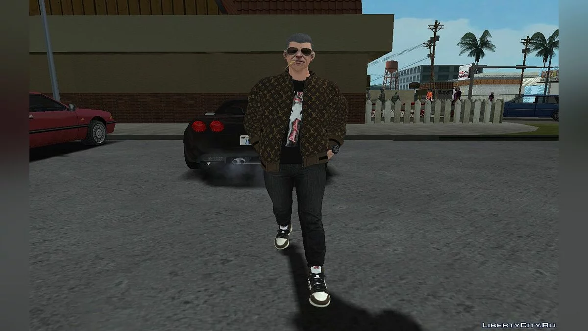 Новый Cwmofr в повседневной одежде v2 - Don Gilipollas / GTA San Andreas