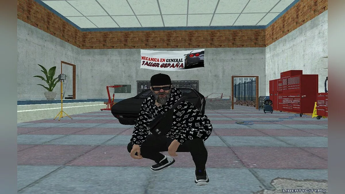 Новый Cwmonb2 в повседневной одежде v1 - Don Pancho / GTA San Andreas