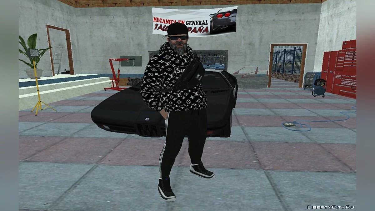 Новый Cwmonb2 в повседневной одежде v1 - Don Pancho / GTA San Andreas