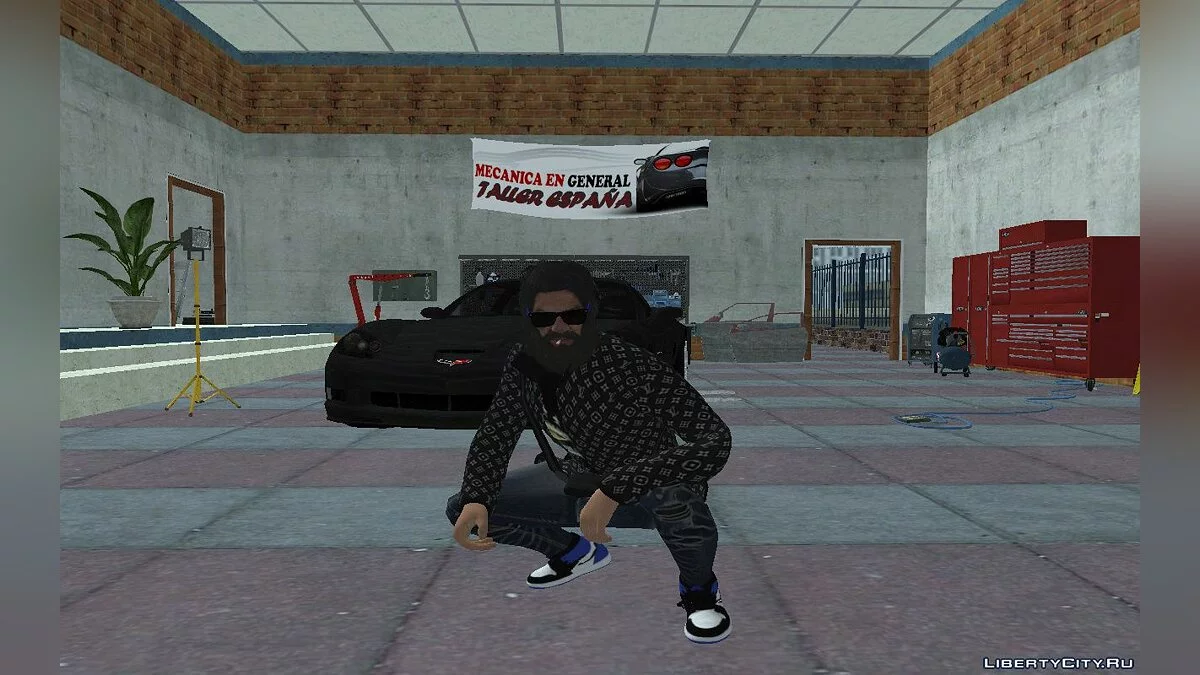 Новый Cwmyhb2 HD в повседневной одежде v1 / GTA San Andreas