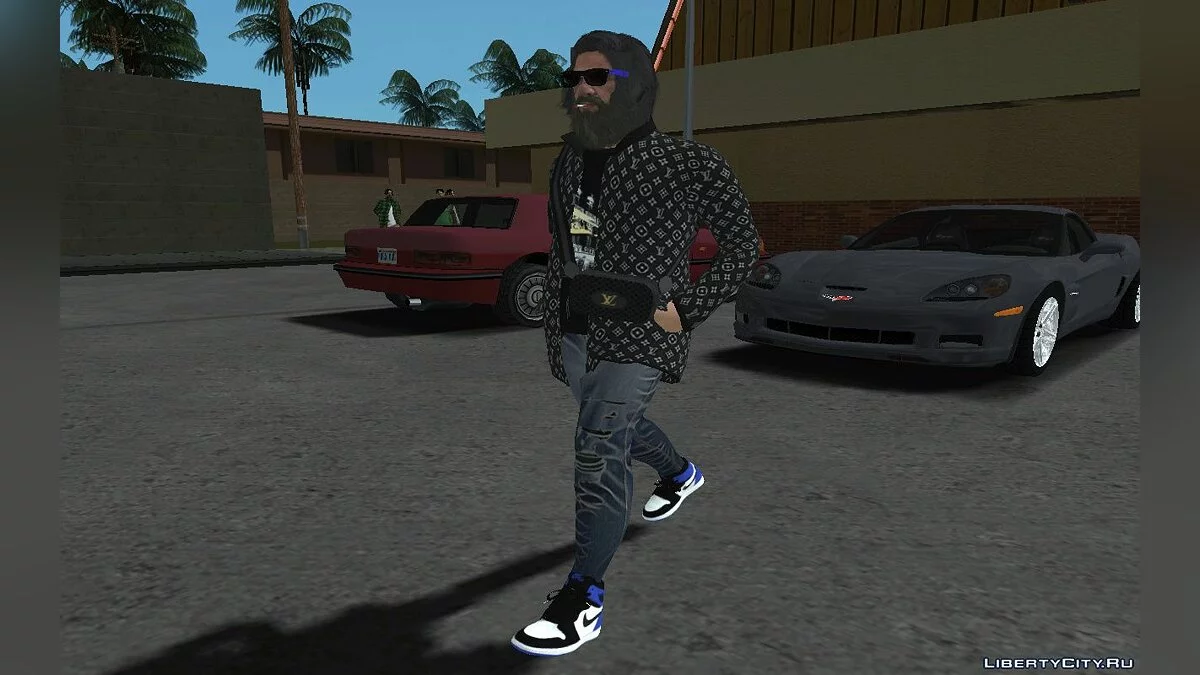 Новый Cwmyhb2 HD в повседневной одежде v1 / GTA San Andreas