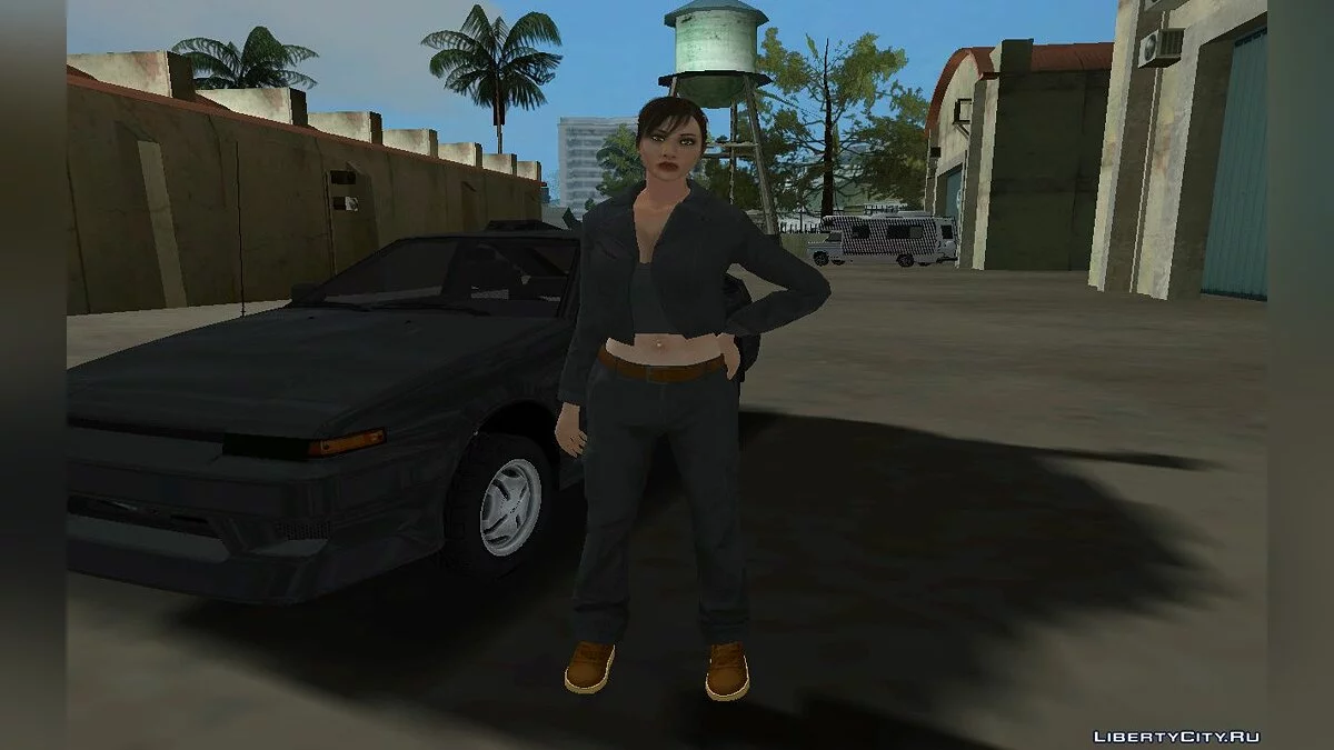 Новый скин Каталины HD (Стиль GTA 3) / GTA San Andreas
