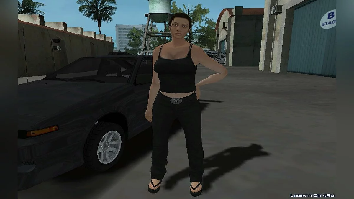 Новый скин Каталины HD (Стиль GTA San Andreas) / GTA San Andreas