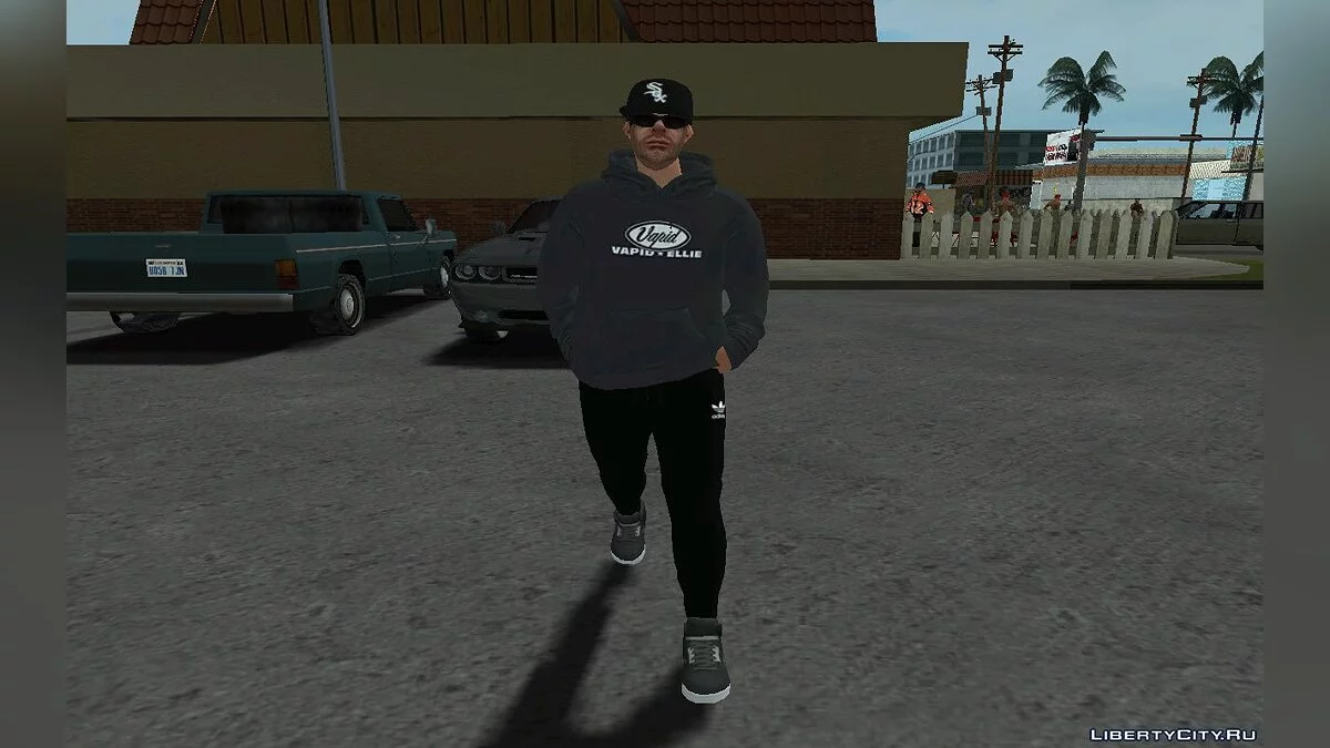 Новый Swmotr3 v1 в наряде из DLC Los Santos Tuners / GTA San Andreas