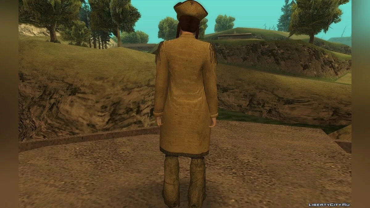 Персонажи в костюме пиратов из GTA Online / GTA San Andreas
