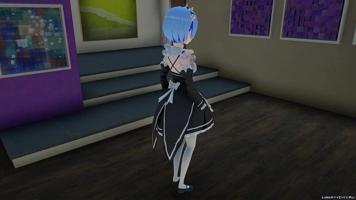 Рем из Re:Zero / GTA San Andreas