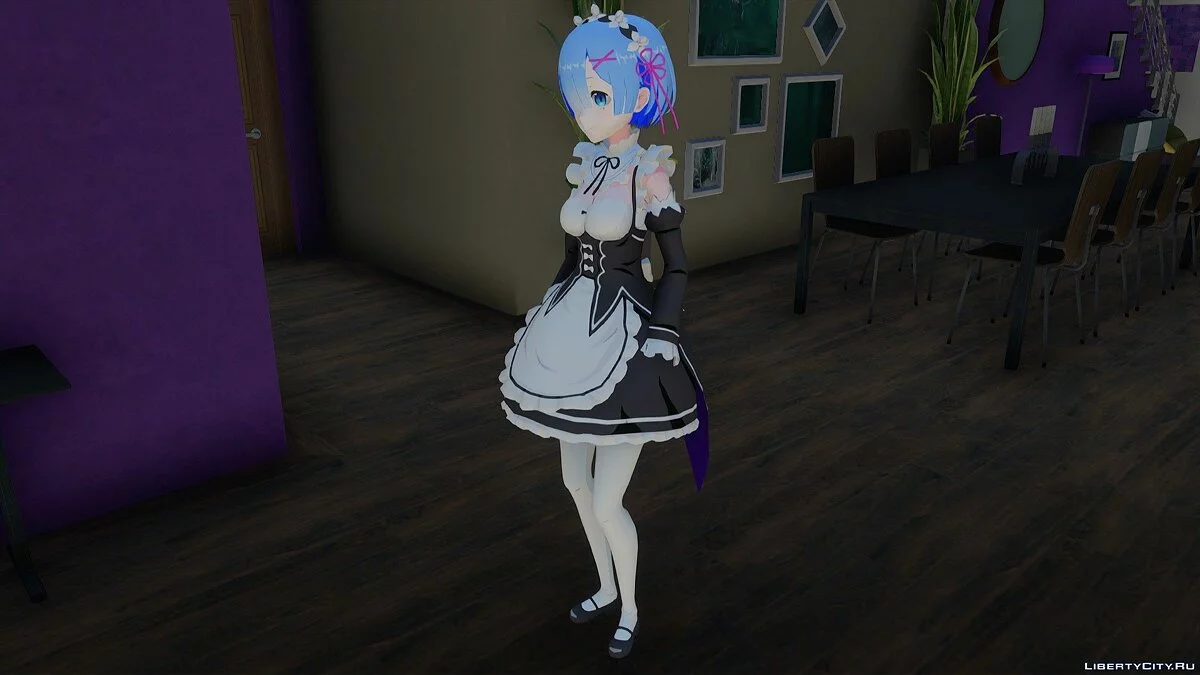 Рем из Re:Zero / GTA San Andreas