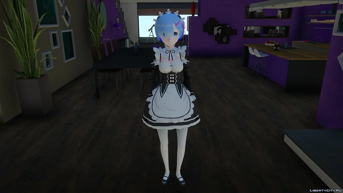 Рем из Re:Zero / GTA San Andreas