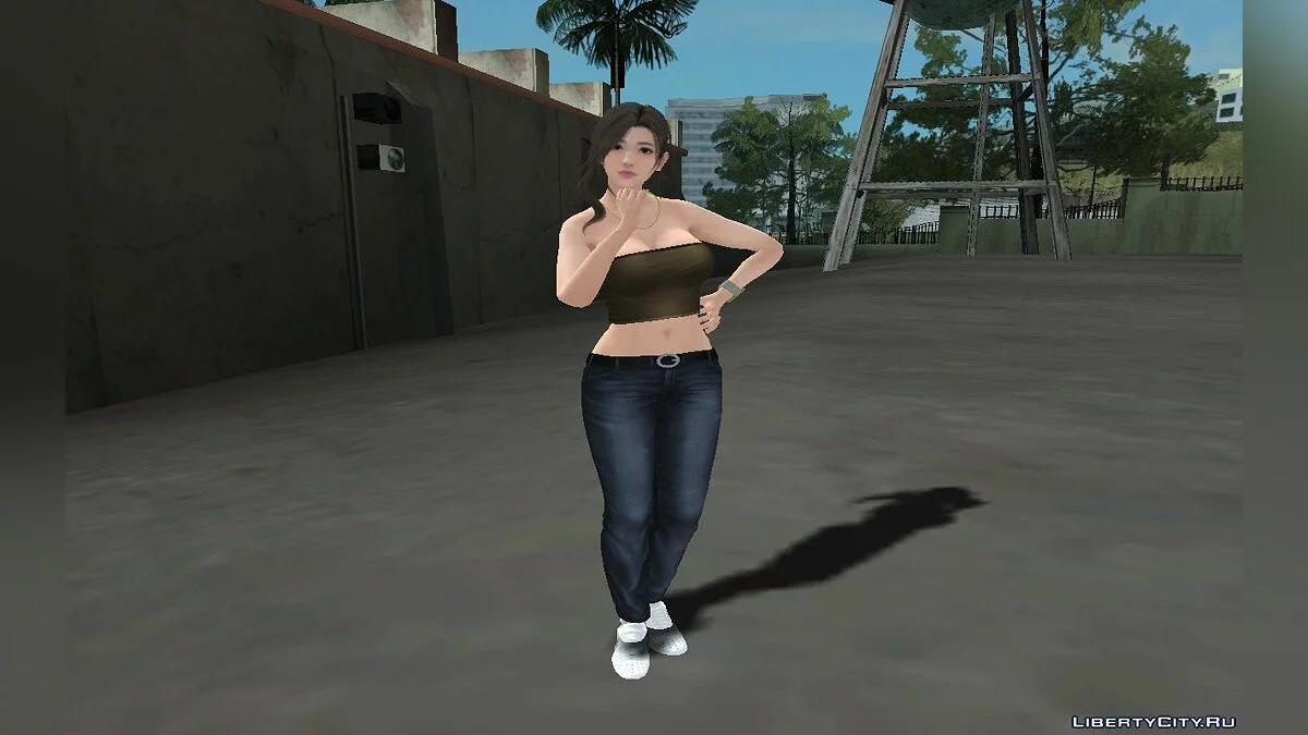 Саюри в повседневной одежде / GTA San Andreas