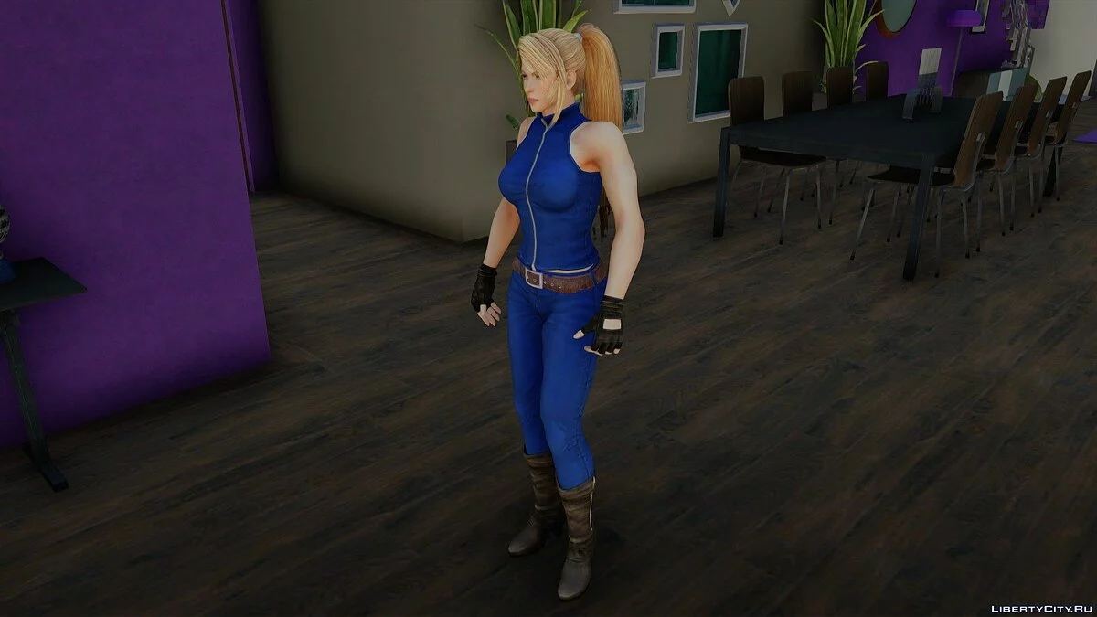Сара Брайант (Костюм 1) из Dead Or Alive 5 / GTA San Andreas