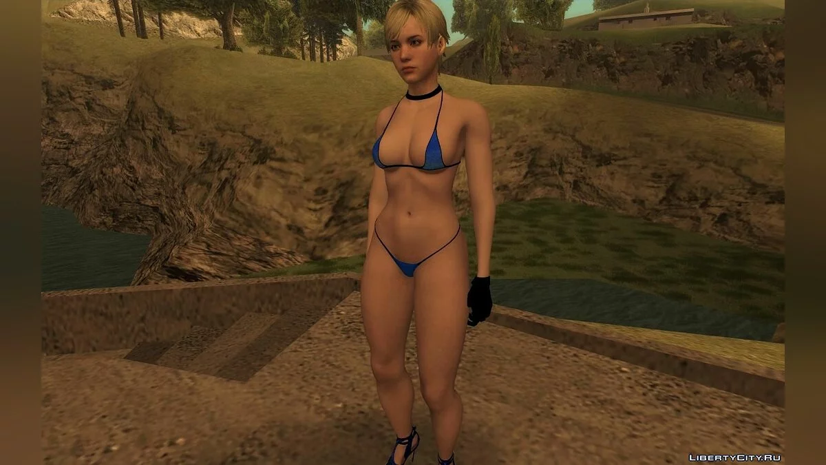 Шерри в бикини / GTA San Andreas
