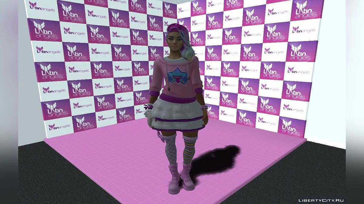 Starlie из Fortnite / GTA San Andreas