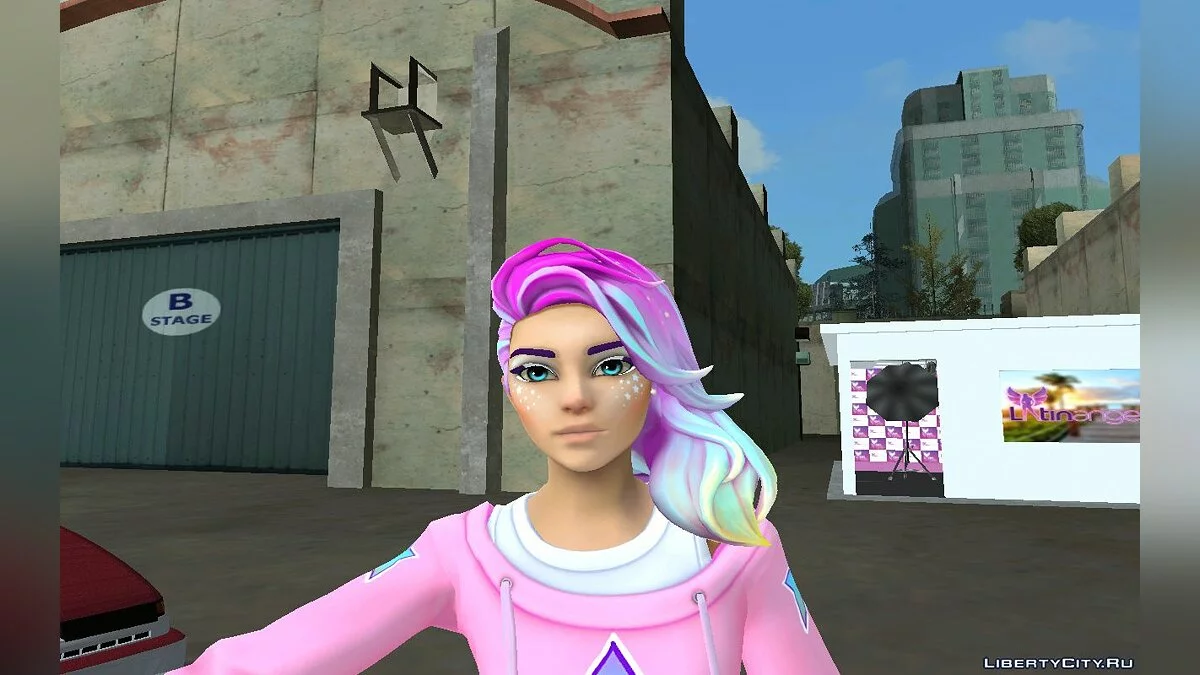 Starlie из Fortnite / GTA San Andreas