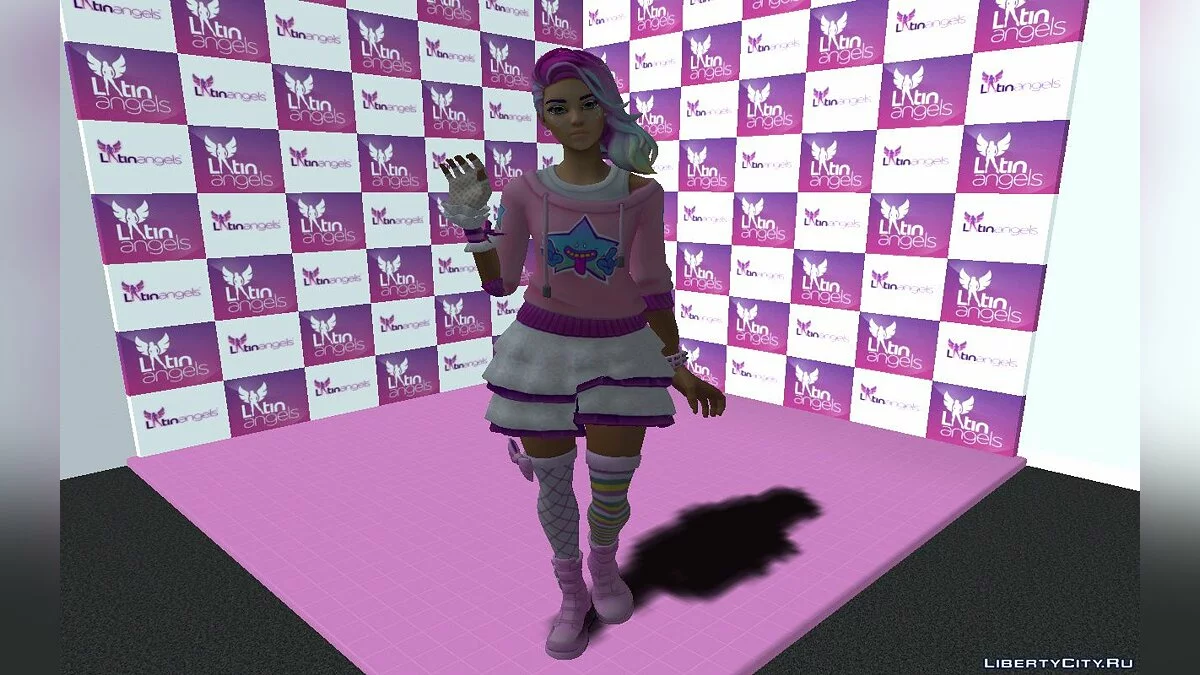 Starlie из Fortnite / GTA San Andreas
