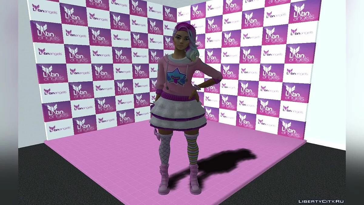 Starlie из Fortnite / GTA San Andreas