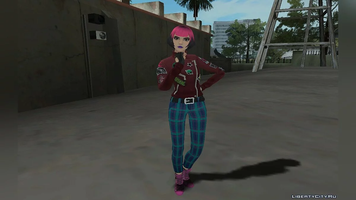 Sunny из Fortnite / GTA San Andreas