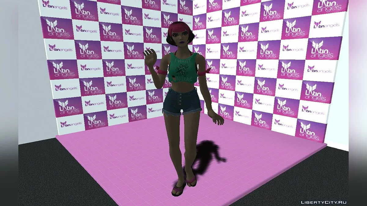 Sunny из Fortnite / GTA San Andreas