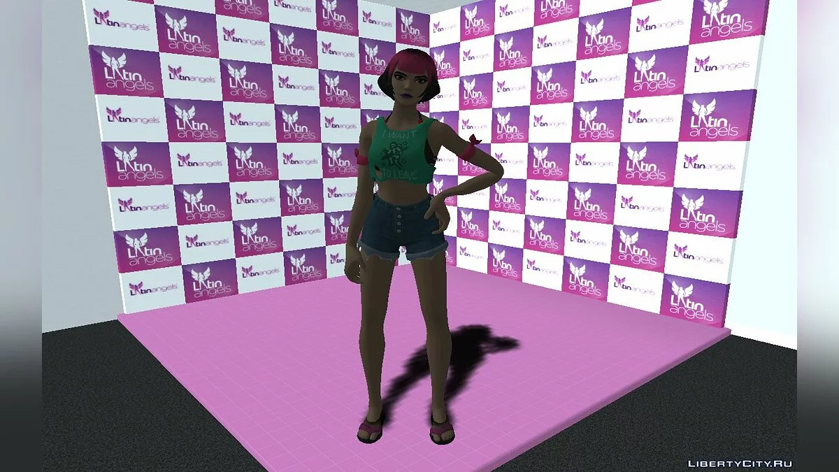 Sunny из Fortnite / GTA San Andreas