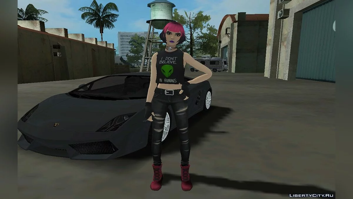Sunny из Fortnite / GTA San Andreas