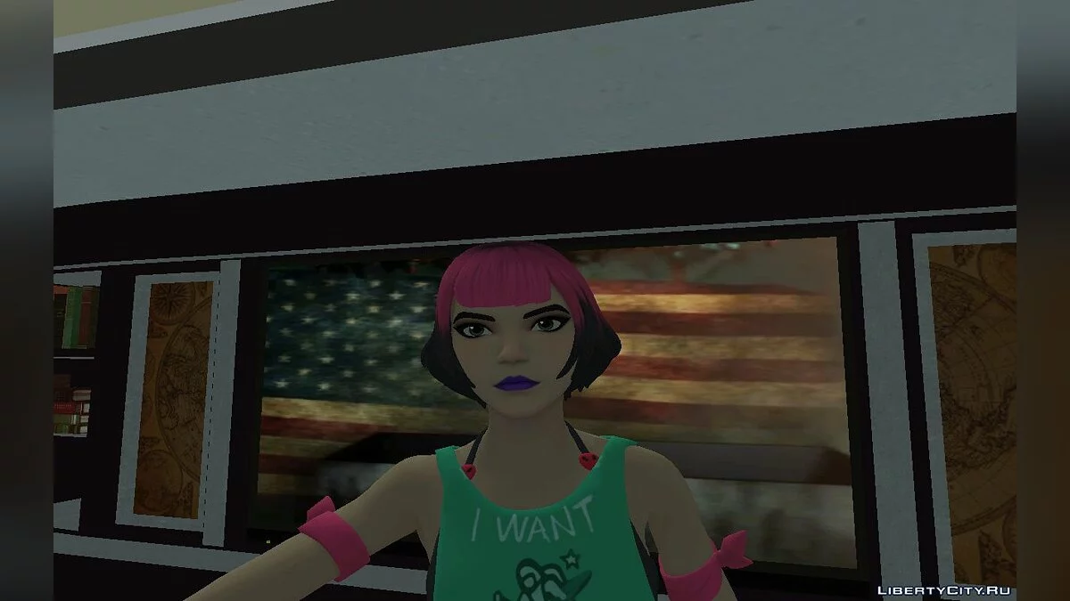 Sunny из Fortnite / GTA San Andreas