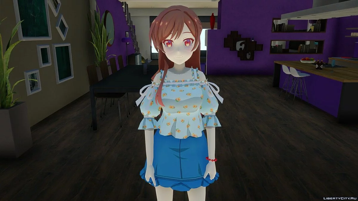 Тидзуру Итиносэ из Kanojo Okarishimasu / GTA San Andreas