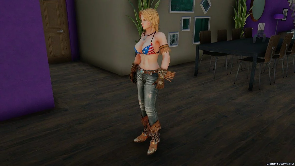 Тина Армстронг (Костюм 1) из Dead Or Alive 5 / GTA San Andreas