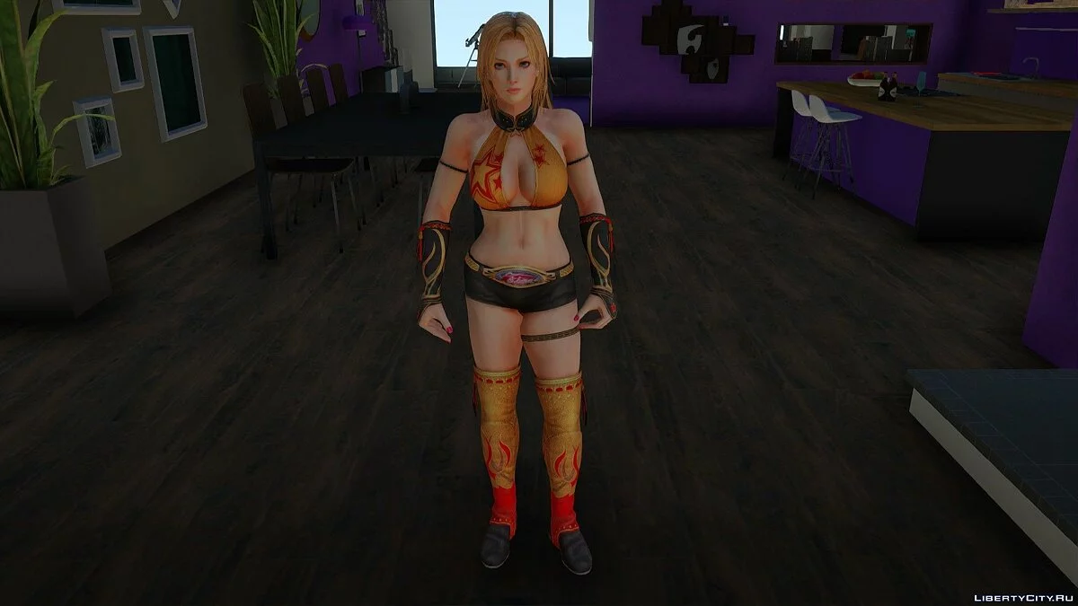 Тина Армстронг (Костюм 5) из Dead Or Alive 5 / GTA San Andreas