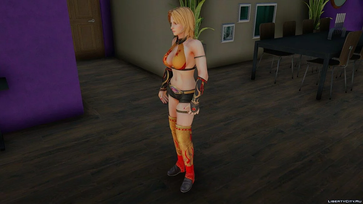 Тина Армстронг (Костюм 5) из Dead Or Alive 5 / GTA San Andreas
