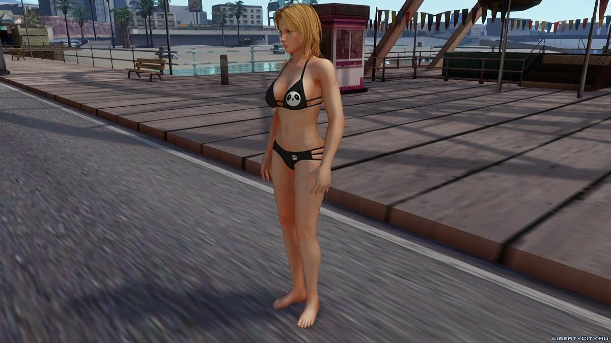 Тина Армстронг в бикини / GTA San Andreas