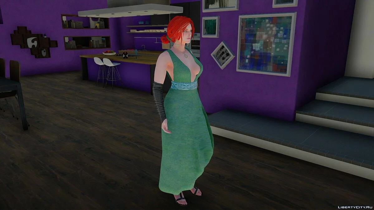 Трисс Меригольд в платье / GTA San Andreas