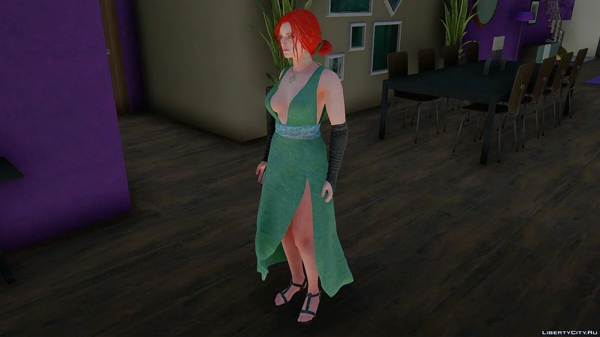 Трисс Меригольд в платье / GTA San Andreas