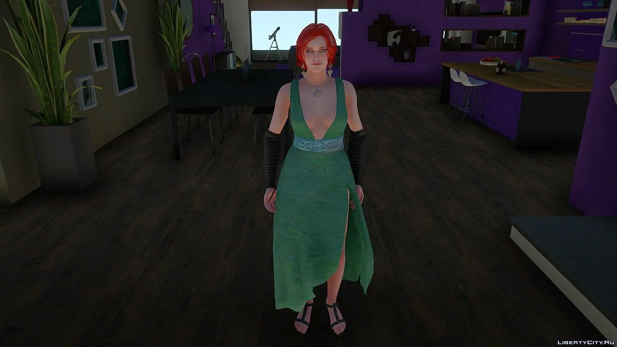 Трисс Меригольд в платье / GTA San Andreas