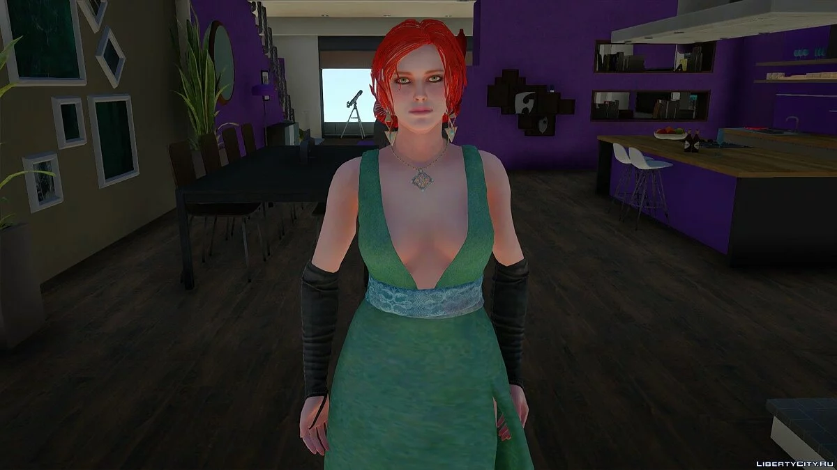 Трисс Меригольд в платье / GTA San Andreas