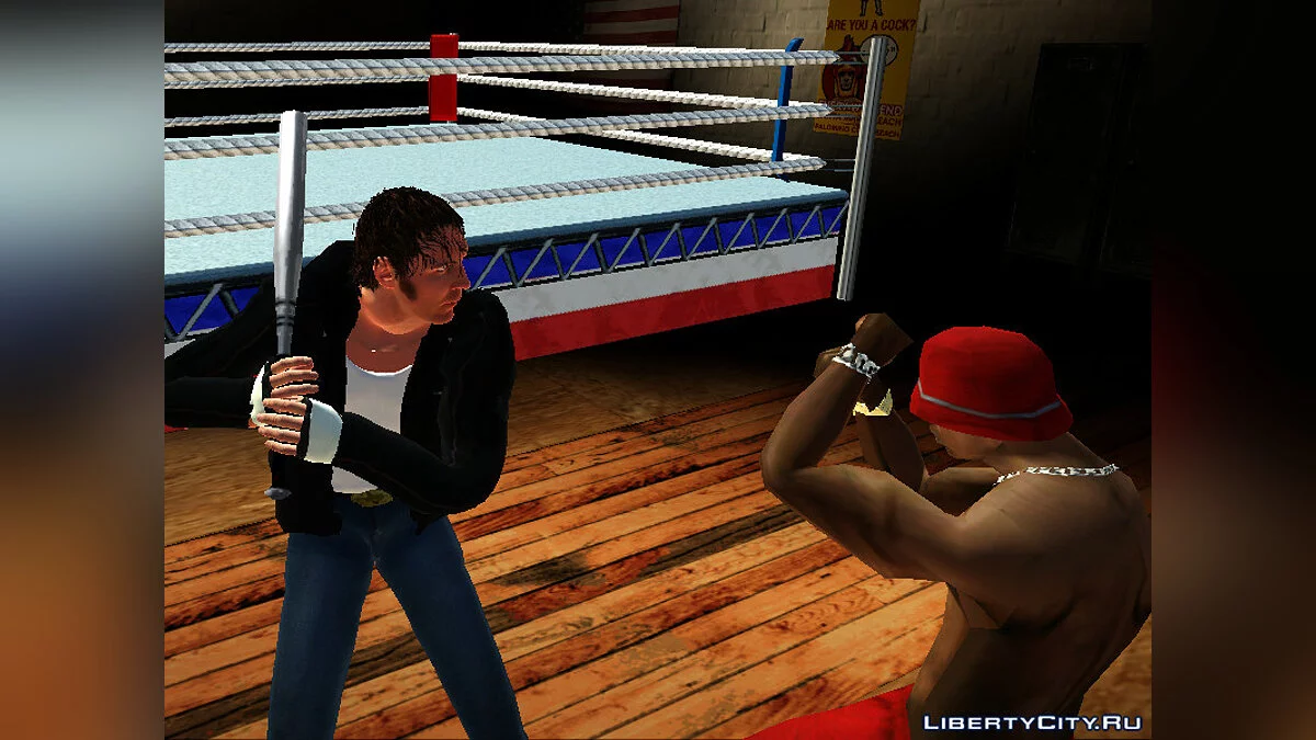 WWE Dean Ambrose 2k17 / GTA San Andreas