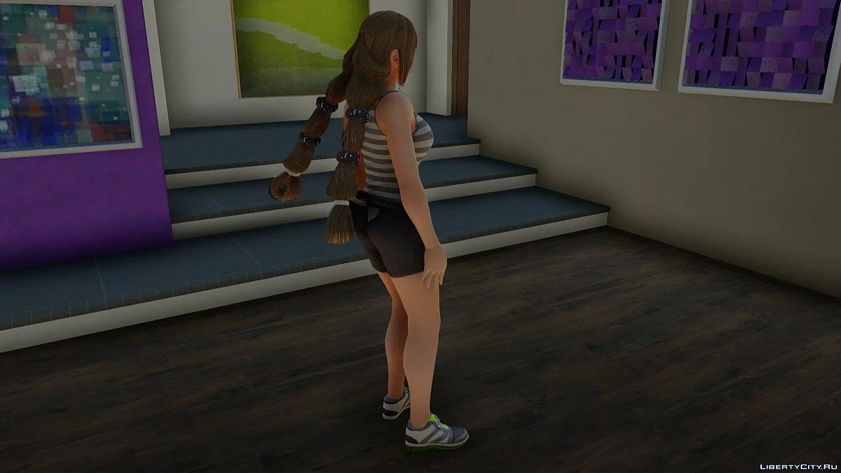Cai Wenji из Dynasty Warriors / GTA San Andreas