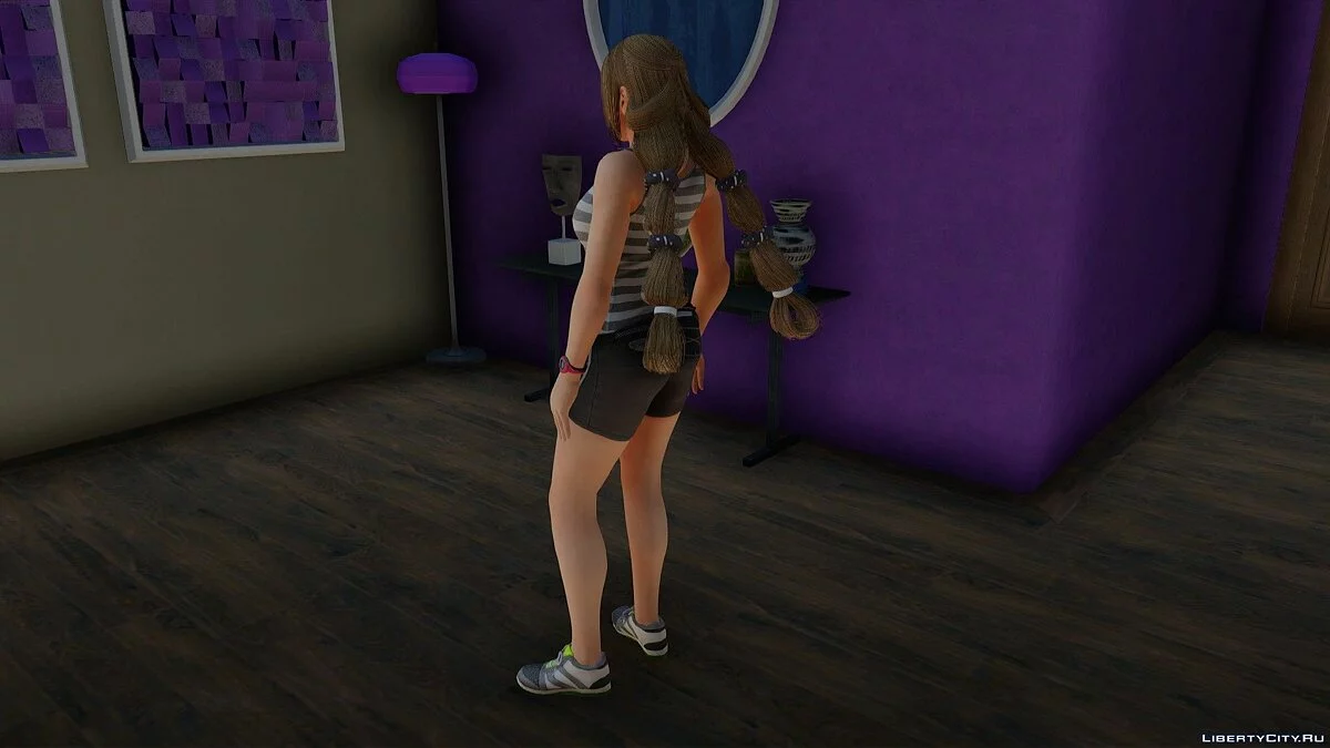 Cai Wenji из Dynasty Warriors / GTA San Andreas