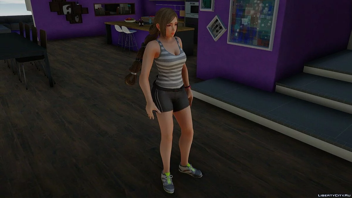 Cai Wenji из Dynasty Warriors / GTA San Andreas