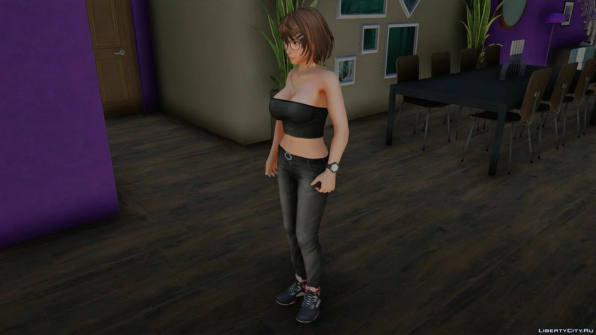 Цукуши в повседневной одежде / GTA San Andreas