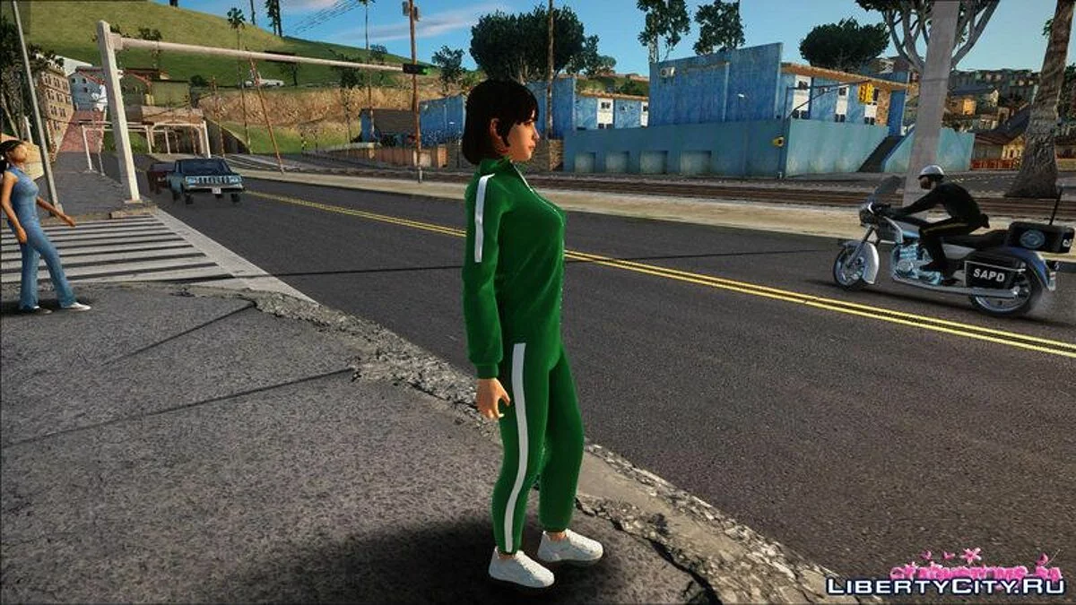 Девушка из Squid Game / GTA San Andreas